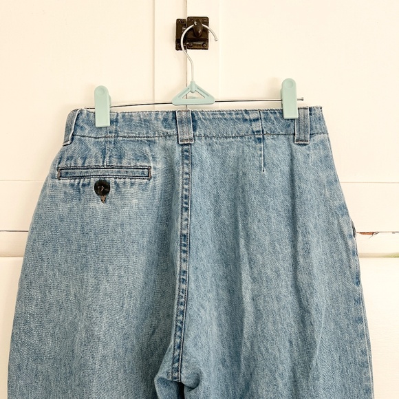 Vintage Lee Riveted High Rise Tapered Jeans 27 Made in USA - Picture 5 of 7